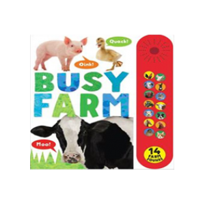 BUSY FARM 14 BUTTON SOUND BOOK